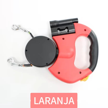 Petzo™ Retractable Double Leash