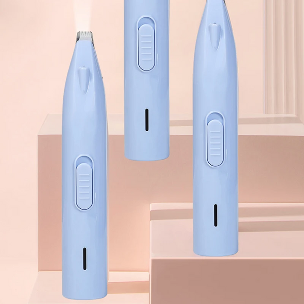 GlowTrim™ Electric Hair Trimmer – Silent Precision with LED 