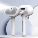 Escova Autolimpante Furly™ – Remove Pelos com Spray e Massagem para Pets