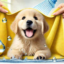 Ultra Absorbent PVA Pet Towel – Dries up to 10x faster + Carrying Case 