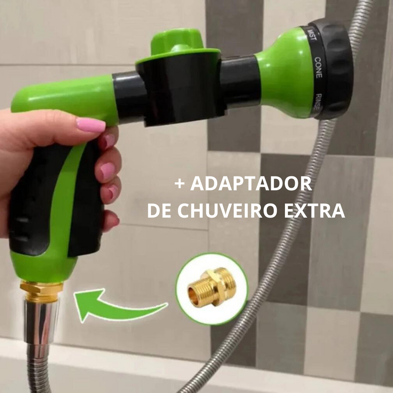 Shower head with shampoo sprayer – Practical and economical bath for pets | ForPatas 
