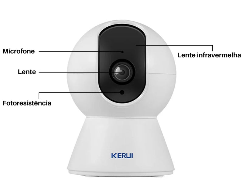 KERUI™ Full HD Wi-Fi Pet Monitoring Camera 