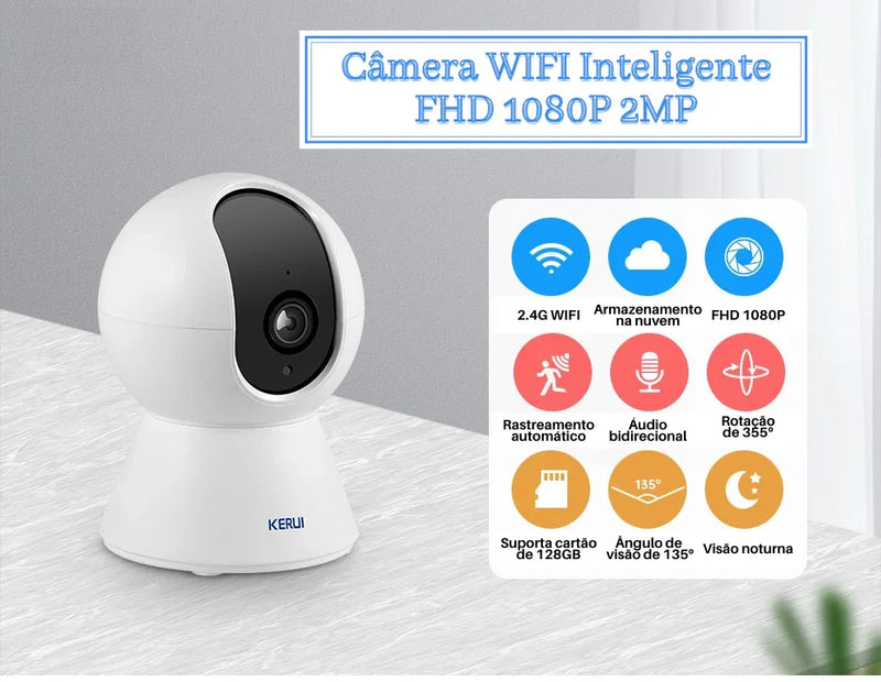KERUI™ Full HD Wi-Fi Pet Monitoring Camera 