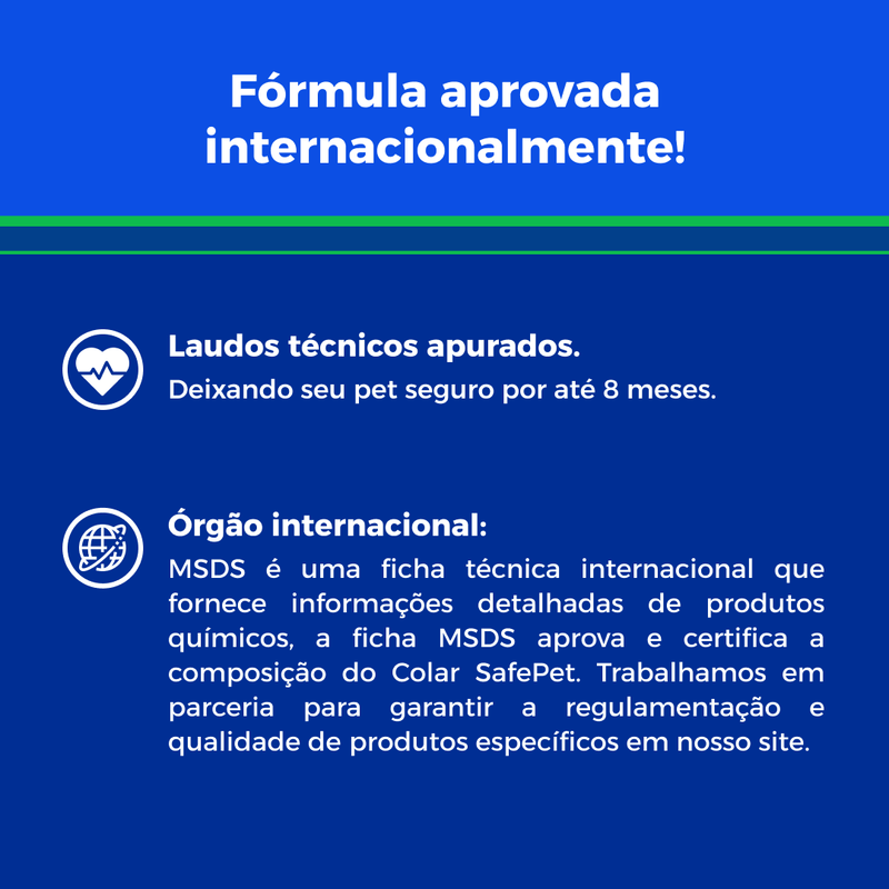 Coleira Anti Pulgas, Carrapatos e Mosquitos 100% Natural – Proteção até 8 Meses | ForPatas