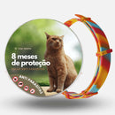 Coleira Anti Pulgas, Carrapatos e Mosquitos 100% Natural – Proteção até 8 Meses | ForPatas