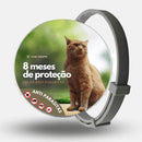 Coleira Anti Pulgas, Carrapatos e Mosquitos 100% Natural – Proteção até 8 Meses | ForPatas