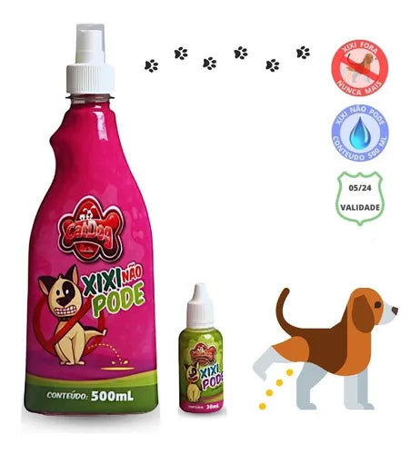 Dog Potty Training Kit – No Pee 500ml + Pee 30ml | ForPatas 