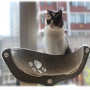 SkyRest™ Hanging Pet Bed – Elevated Comfort for Observant Cats 