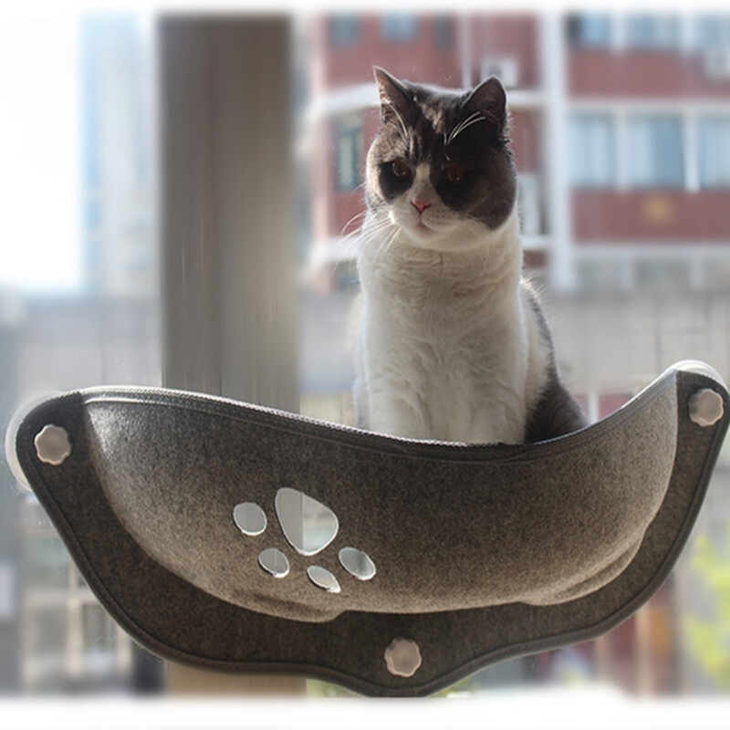 SkyRest™ Hanging Pet Bed – Elevated Comfort for Observant Cats 
