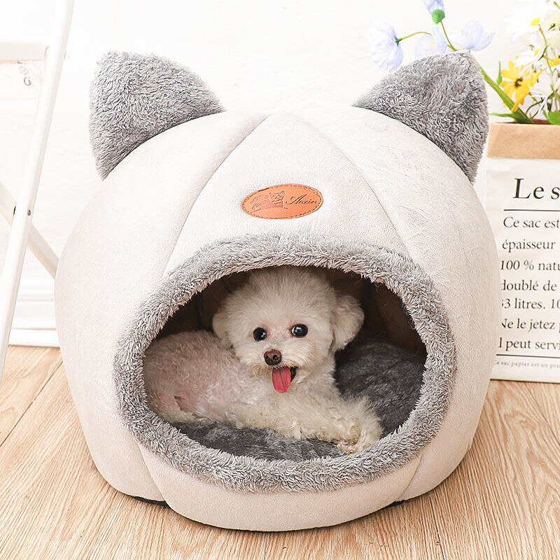 CozyDen™ Pet Cave – A Cozy and Safe Shelter for Dogs and Cats 