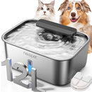 Newpet 12L Stainless Steel Water Fountain for Dogs and Cats – Large Capacity and Extra Filter | ForPatas 