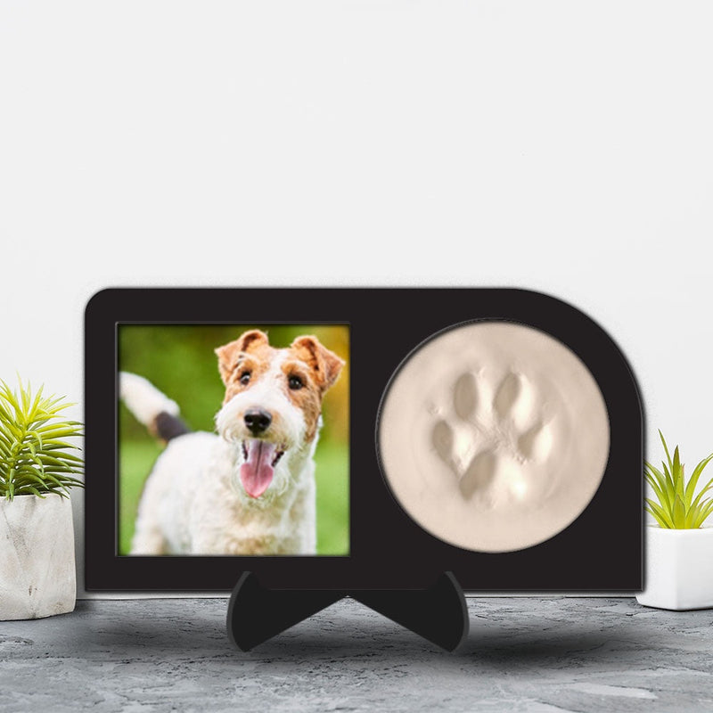 Porta Retrato com Molde da Patinha – PetMemories™