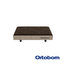 Mini Linen Pet Bed with Wooden Legs – Ortobom™ 