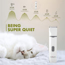 Máquina de Tosa 4 em 1 Profissional para Pets – Silenciosa, Bivolt e Recarregável | ForPatas