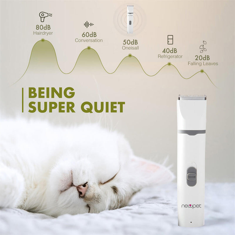 Máquina de Tosa 4 em 1 Profissional para Pets – Silenciosa, Bivolt e Recarregável | ForPatas