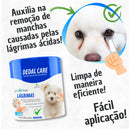Dedeiras Umedecidas Limpa Lágrimas Pet Clean Dedal Care – 30 Unidades