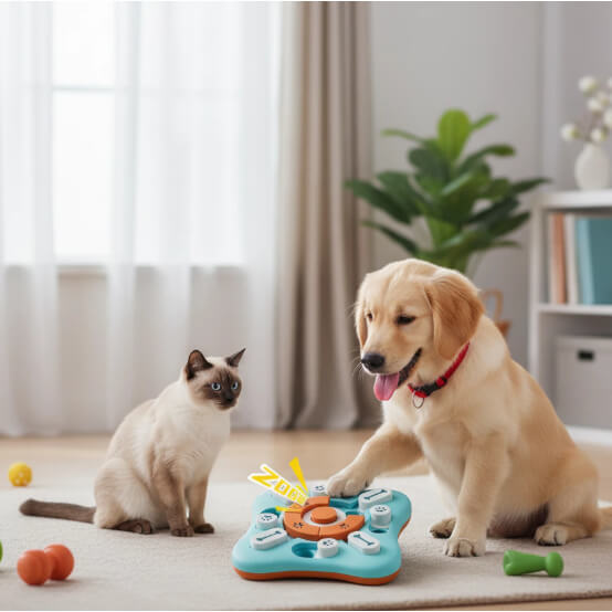 Lupzy™ Smart Puzzle Toy with Snack Dispenser 