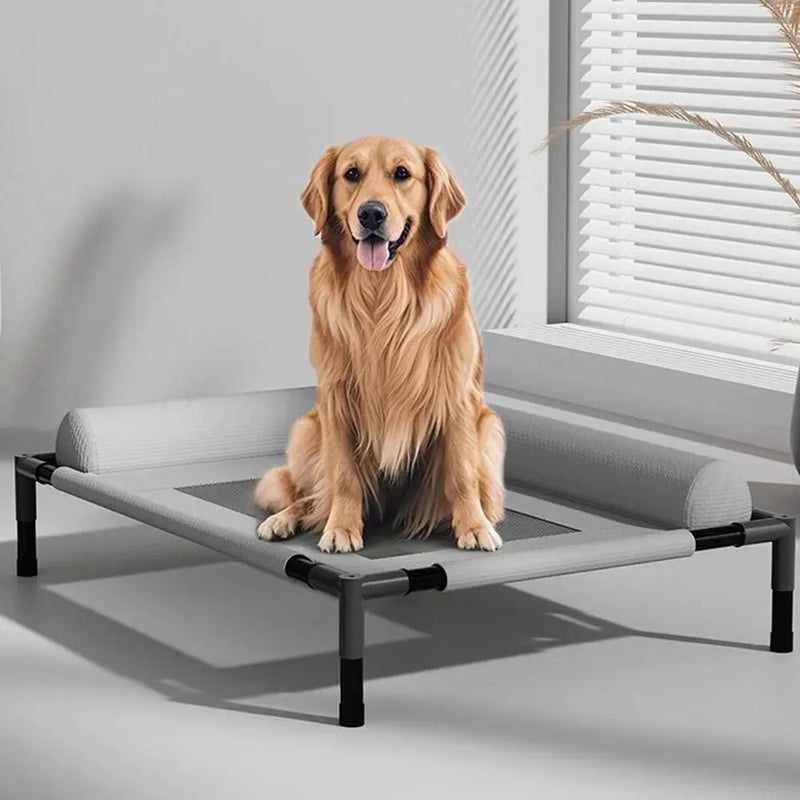 Comfortable Elevated Pet Bed – Lupzy™ | Health, Practicality and Style 