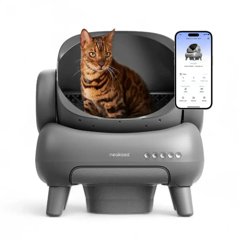 Neakasa™ Automatic Litter Box – Self-Cleaning with App and Open Design 