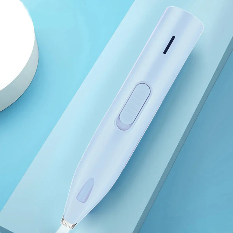 GlowTrim™ Electric Hair Trimmer – Silent Precision with LED 