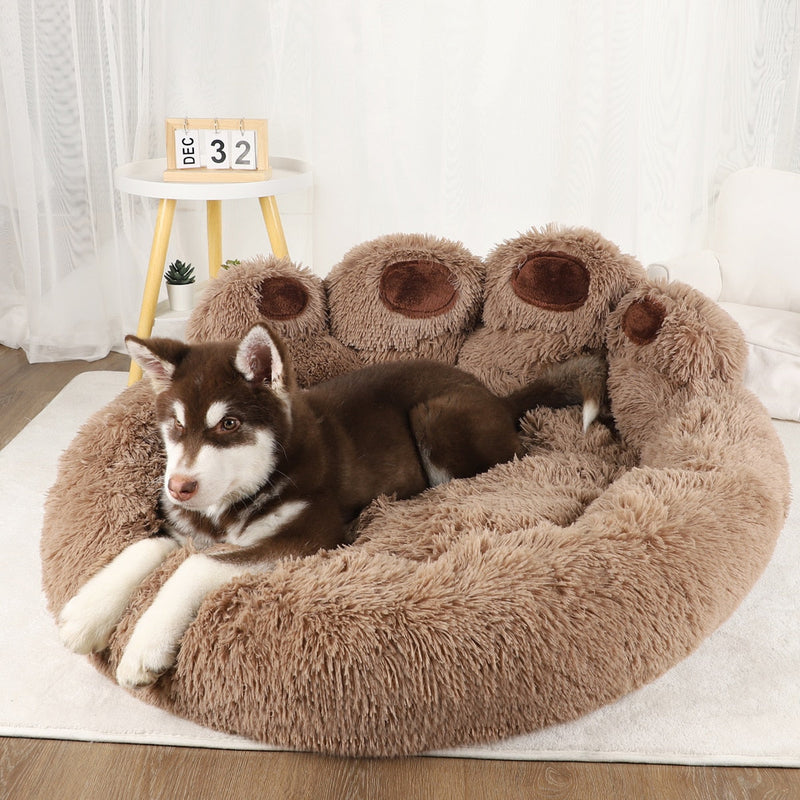 Pawzy™ Pet Bed – Paw-shaped for your pet's comfort and affection. 