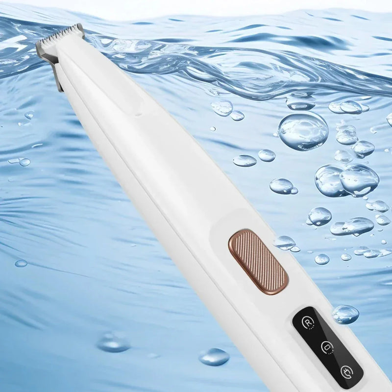 TrimPet™ Electric Trimmer – Silent Precision with LED for Dogs and Cats 