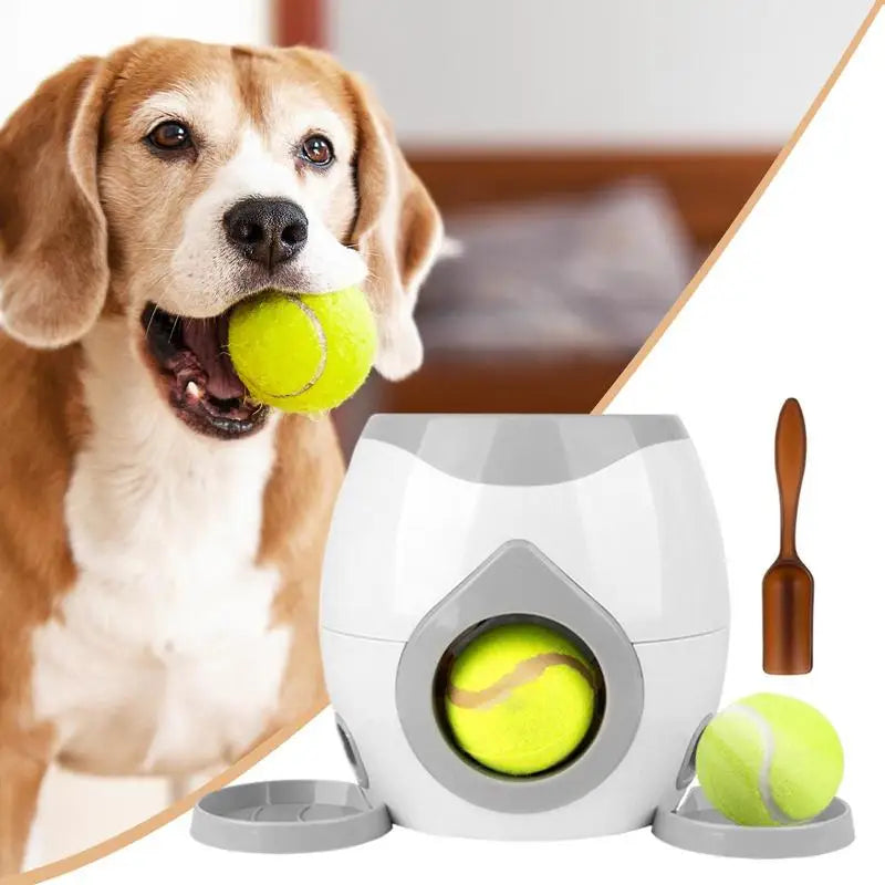 Interactive Ball Launcher Toy – With Snack Dispenser | Duty™ 