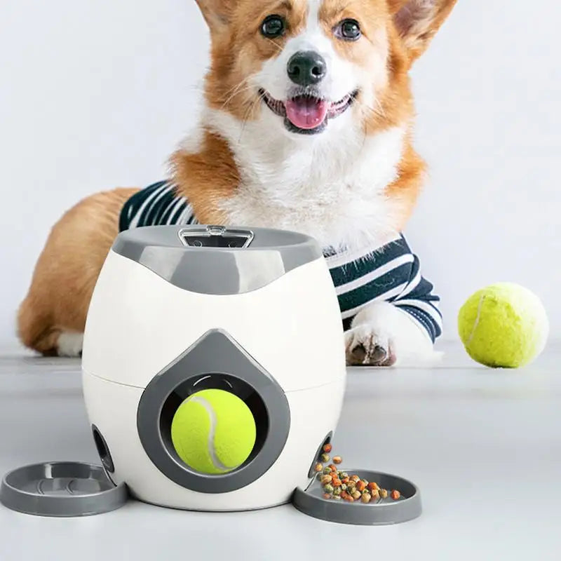 Interactive Ball Launcher Toy – With Snack Dispenser | Duty™ 