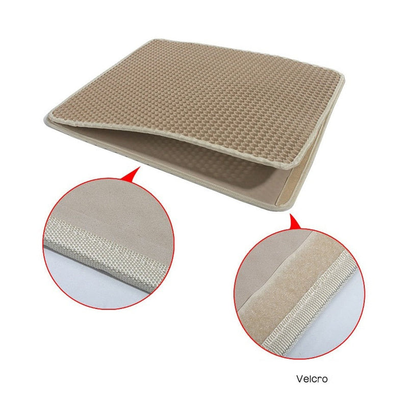 Tapete de Areia CatLoom™ – Higiene, Conforto e Piso Sempre Limpo