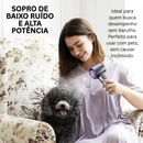 Secador Portátil Silencioso USB para Pets – BreezyPet™