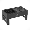 Adjustable and Multifunctional Elevated Feeder with Slow Feeder - Furrish™ 