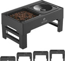 Adjustable and Multifunctional Elevated Feeder with Slow Feeder - Furrish™ 