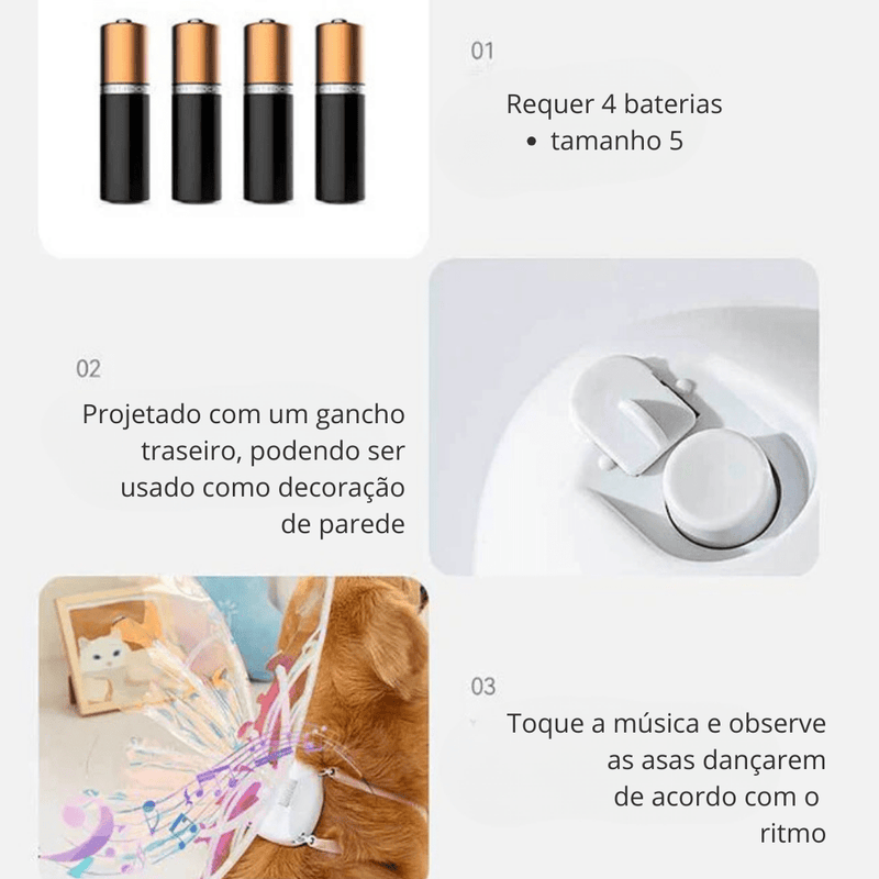 Butterfly Wings Pet Glow - Kinect™ 