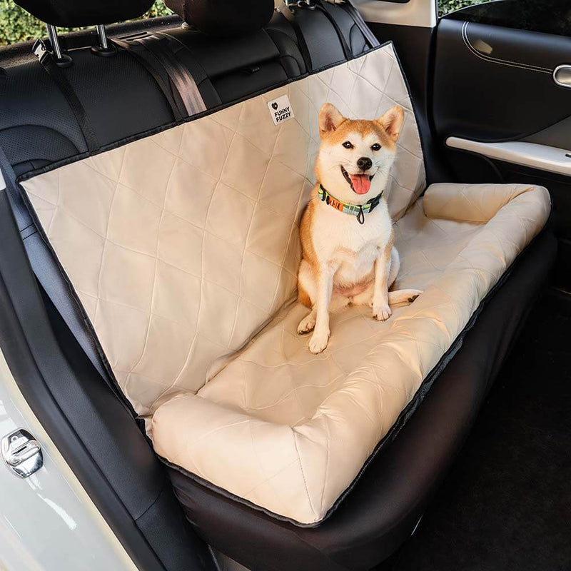Car seat with bed for dogs - Lupzy™ 