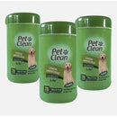 Kit with 3 Packs of Pet Wet Wipes – Quick and Safe Hygiene 