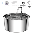 Stainless Steel Water Dispenser and Fountain with Triple Action Filter 3.2L - Lupzy™ 