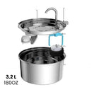 Stainless Steel Water Dispenser and Fountain with Triple Action Filter 3.2L - Lupzy™ 