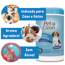 Kit with 3 Packs of Pet Wet Wipes – Quick and Safe Hygiene 