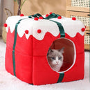 Christmas Box Cat Bed - Lupzy™