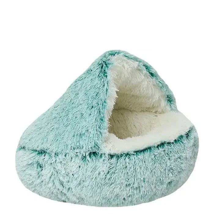 Plush Cat Cave Bed - PETZO™ 