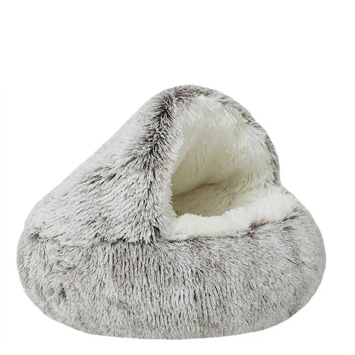 Plush Cat Cave Bed - PETZO™ 