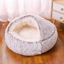 Plush Cat Cave Bed - PETZO™ 