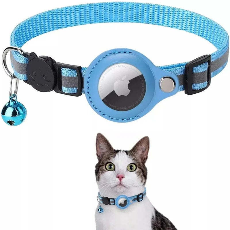 Blue Pet Tracker Collar – Anti-Escape GPS