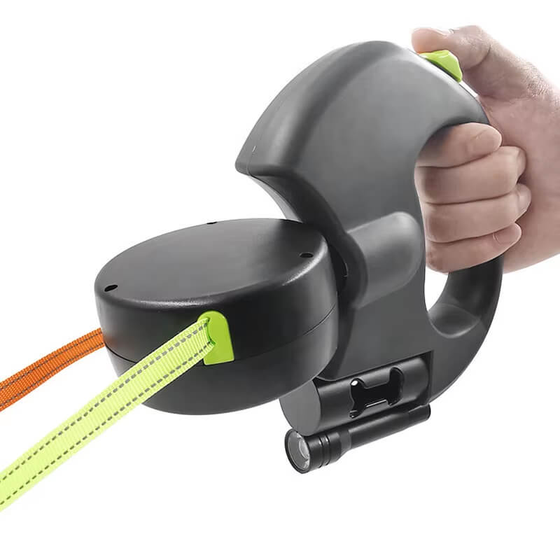 Petzo™ Retractable Double Leash