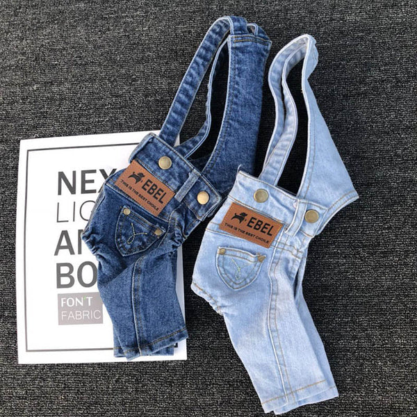 Pet Denim Jumpsuit - Pawzly™ 