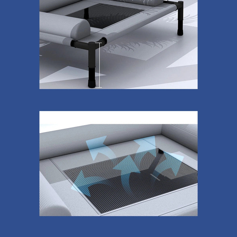 Comfortable Elevated Pet Bed – Lupzy™ | Health, Practicality and Style 