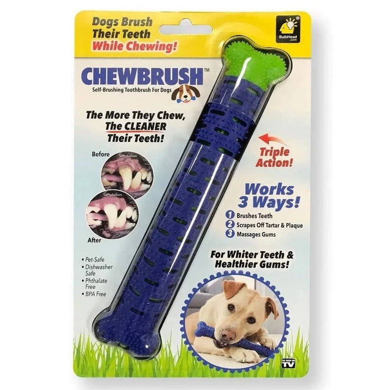 Chewbrush™ Dog Toothbrush Chew Toy 