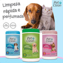 Kit with 3 Packs of Pet Wet Wipes – Quick and Safe Hygiene 