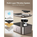 Newpet 12L Stainless Steel Water Fountain for Dogs and Cats – Large Capacity and Extra Filter | ForPatas 