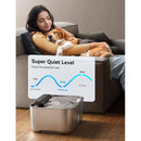 Newpet 12L Stainless Steel Water Fountain for Dogs and Cats – Large Capacity and Extra Filter | ForPatas 